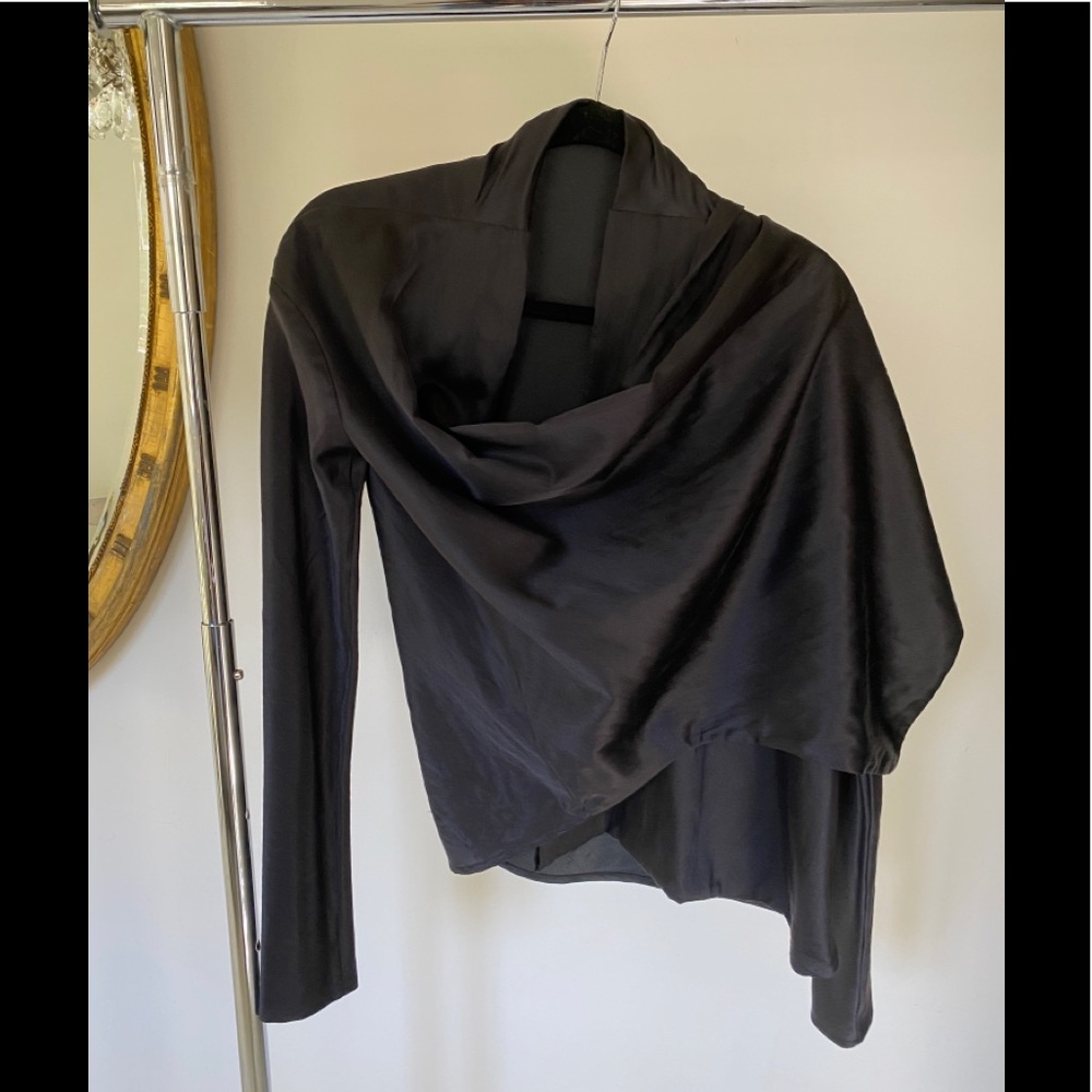 Black Silk blouse